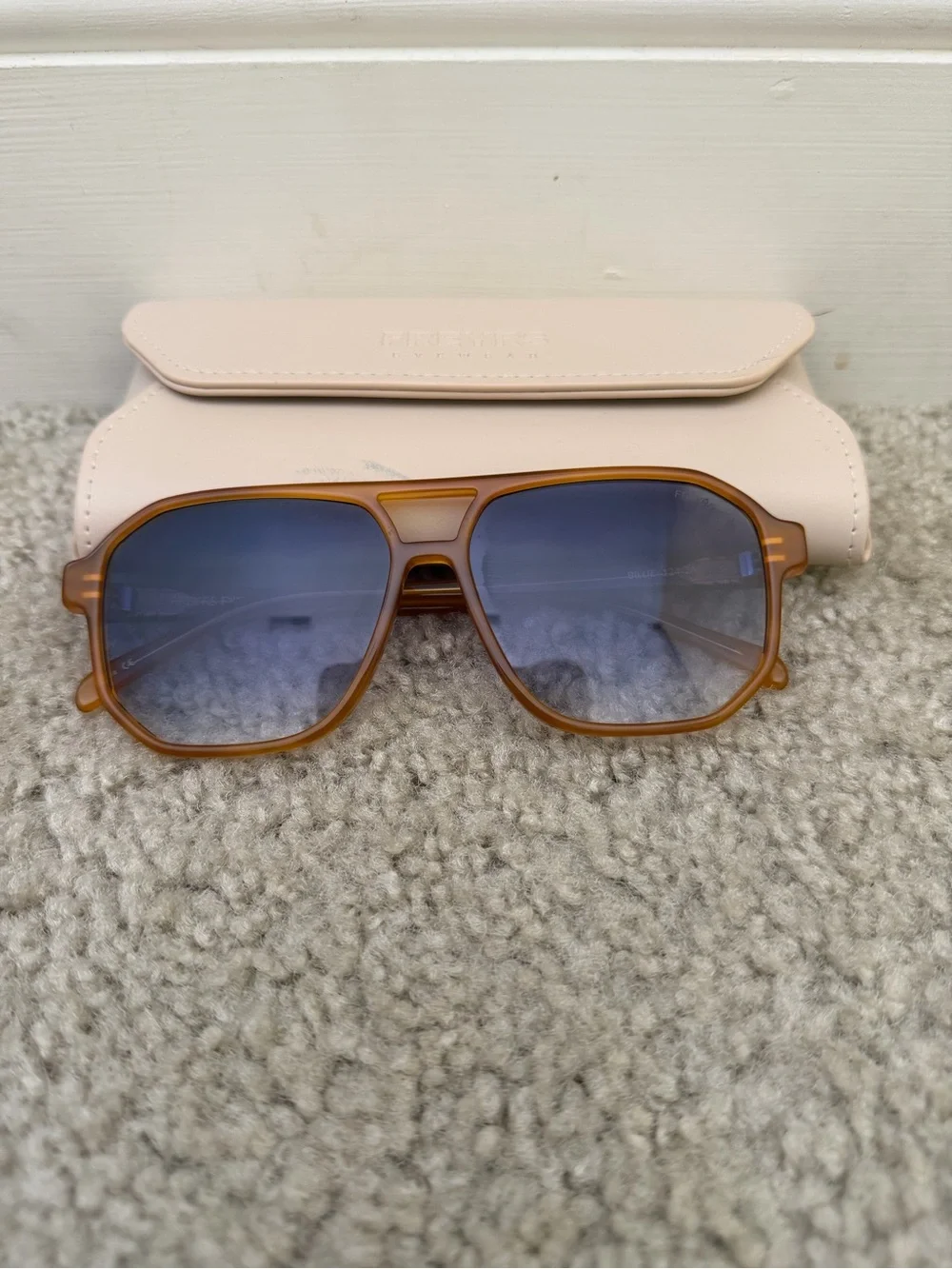Fryers Billie Aviator Sunglasses  EXCELLENT CONDITION 100% UV Protection